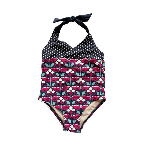 Tea Collection Halter Swimsuit Size 3 - Picture 1 of 4